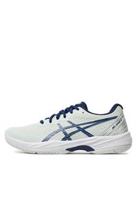 Asics Buty do tenisa Gel-Game 9 1042A211 Zielony. Kolor: zielony. Materiał: skóra. Sport: tenis