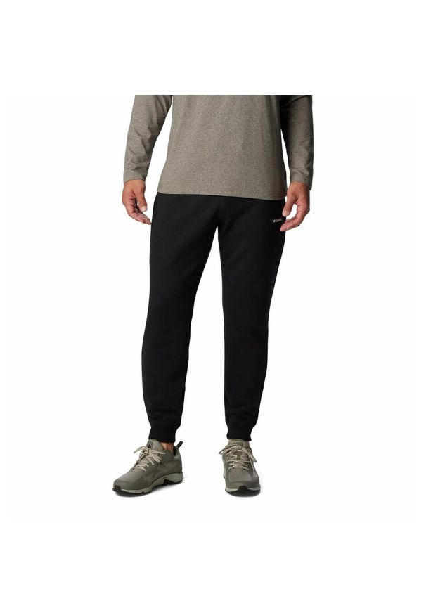 columbia - Spodnie Dresowe Męskie Columbia Marble Canyon Heavyweight Fleece Pant. Kolor: czarny. Materiał: dresówka