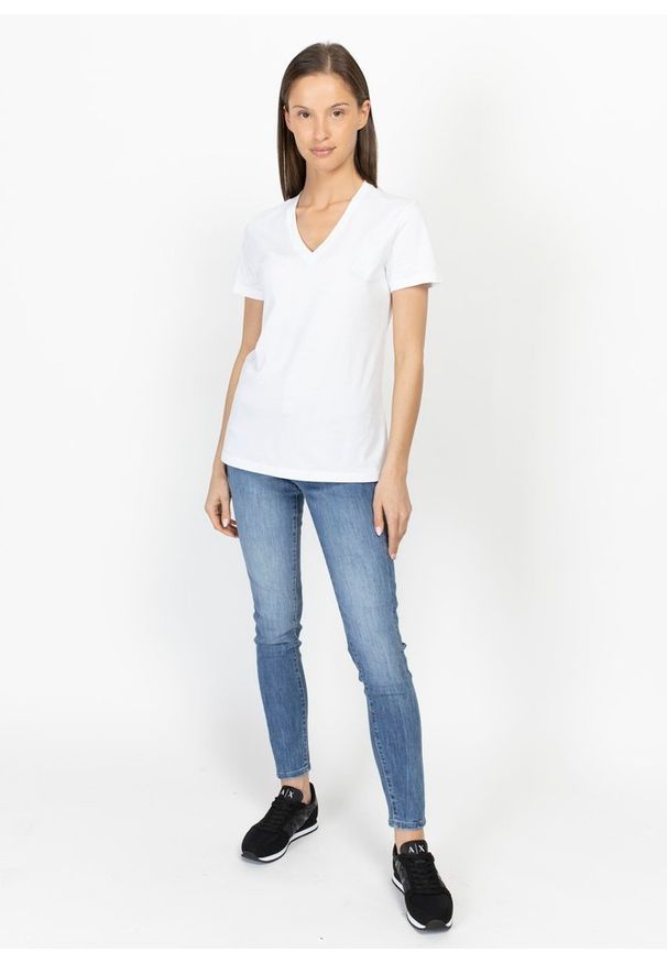 Koszulka damska Armani Exchange T-Shirt (3KYTGT YJ73Z 1000). Kolor: biały
