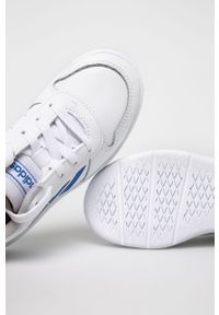 Adidas - adidas - Buty dziecięce Tensaur K. Nosek buta: okrągły. Zapięcie: sznurówki. Kolor: biały. Materiał: syntetyk, materiał, skóra, guma. Szerokość cholewki: normalna #2