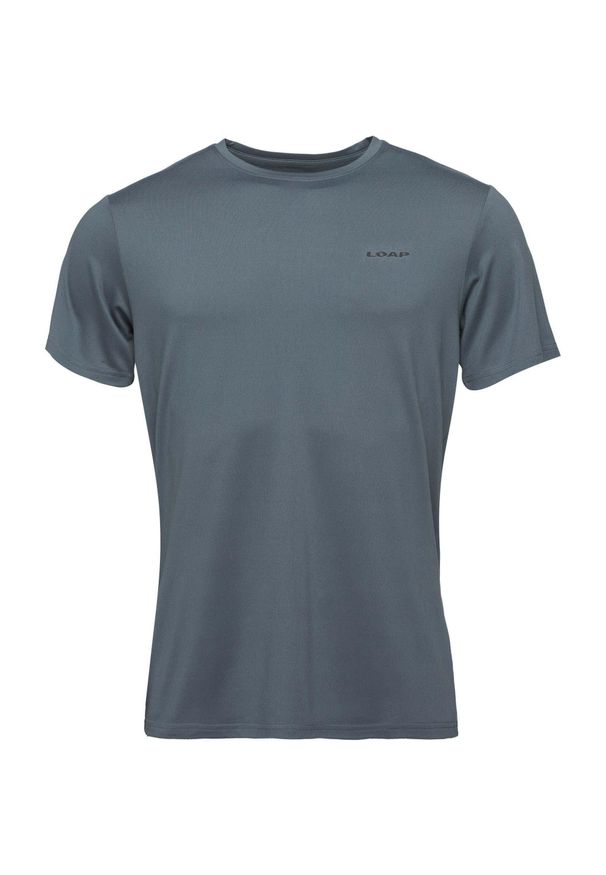 MEN'S HEALTH - Męska koszulka Loap Byyrad Blue M - Ekologiczny wybór. Kolor: niebieski. Materiał: poliester, elastan. Sport: piłka nożna