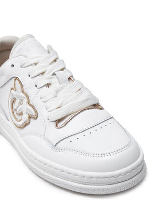 Pinko - PINKO Sneakersy Mandy 01 SS0049 P035 Biały. Kolor: biały. Materiał: skóra