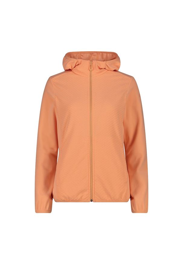 Bluza damska turystyczna CMP 35G5406. Kolor: pomarańczowy. Styl: sportowy. Sport: turystyka piesza