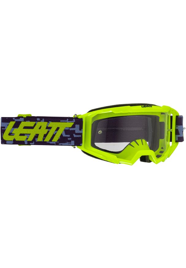Gogle rowerowe LEATT Goggle Vizion 3.5. Kolor: zielony, wielokolorowy, żółty