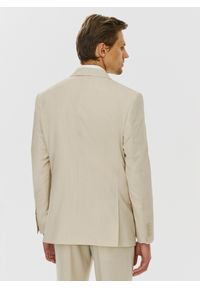 Pako Lorente - PAKO LORENTE – Beżowa męska marynarka garniturowa. Kolor: beżowy. Materiał: wełna, lycra, poliester #2