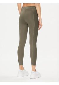 Reebok Legginsy Yoga Performance IM4048 Zielony Fitted Fit. Kolor: zielony. Materiał: syntetyk #5