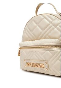 Love Moschino - LOVE MOSCHINO Plecak JC4148PP0MLA0110 Écru. Materiał: skóra #5
