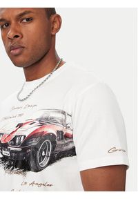 Guess T-Shirt M6YI45 K4231 Biały Regular Fit. Kolor: biały. Materiał: bawełna #3