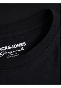 Jack & Jones - Jack&Jones T-Shirt Lafayette 12252681 Czarny Standard Fit. Kolor: czarny. Materiał: bawełna