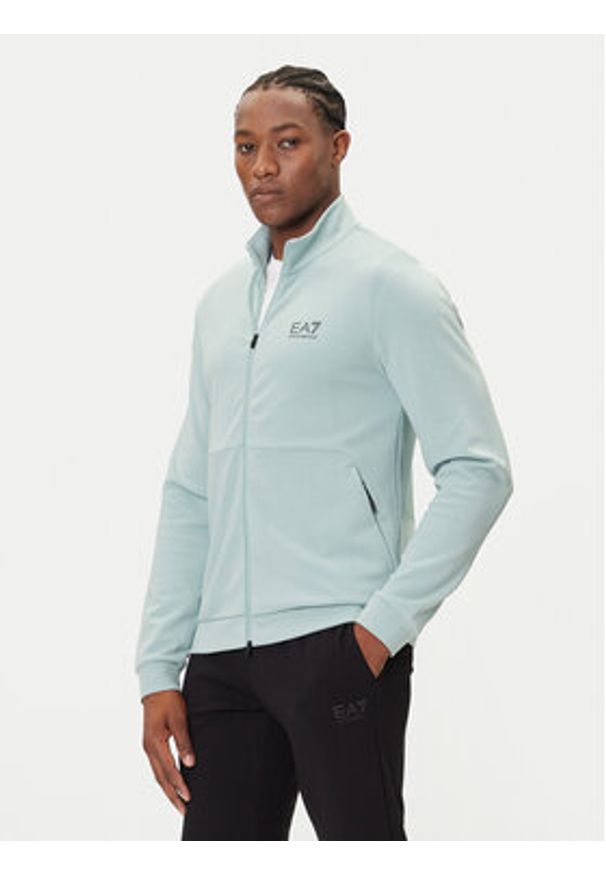 EA7 Emporio Armani Dres 7M000664 AF12501 MB136 Niebieski Regular Fit. Kolor: niebieski. Materiał: syntetyk