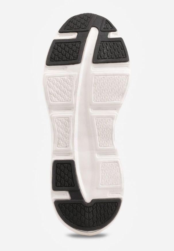 Renee - Czarne Siateczkowe Buty Sportowe na Podeszwie z Otworami Quilvia. Okazja: na co dzień. Kolor: czarny. Materiał: materiał