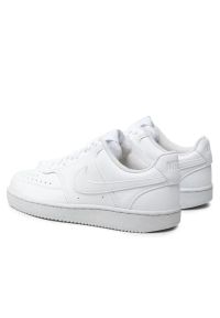 Buty Nike W Court Vision Lo Nn DH3158-100 białe. Kolor: biały. Materiał: skóra, materiał. Szerokość cholewki: normalna. Model: Nike Court #4