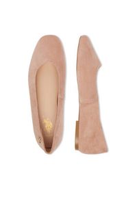 U.S. Polo Assn. Baleriny EO-AYOLY001W/6S1 Różowy. Kolor: różowy. Materiał: zamsz, skóra #8