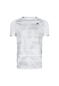 Koszulka do tenisa dla dorosłych Victor T-33104 A. Kolor: zielony, biały, wielokolorowy. Sport: tenis