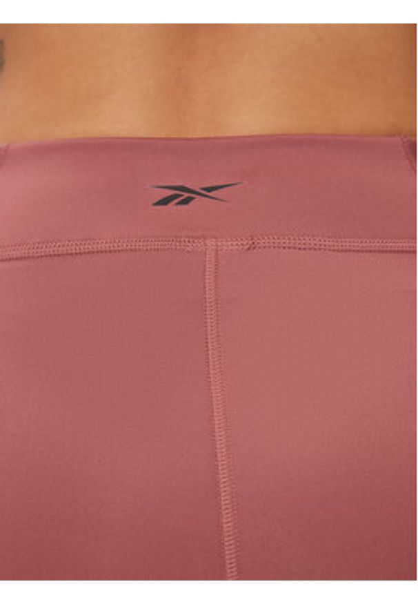 Reebok Szorty sportowe Yoga Performance IM4043 Różowy Tight Fit. Kolor: różowy. Materiał: syntetyk