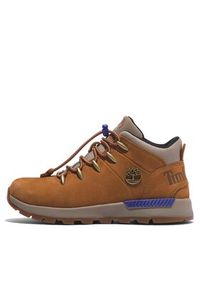 Timberland Trzewiki Sprint Trekker Mid TB0A66VGF131 Brązowy. Kolor: brązowy. Materiał: nubuk, skóra