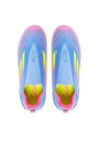 Adidas - adidas Buty do piłki nożnej F50 League Laceless Firm/Multi-Ground IE3742 Granatowy. Kolor: niebieski. Materiał: materiał #7