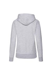 FRUIT OF THE LOOM - Bluza Damska Z Kapturem. Typ kołnierza: kaptur. Kolor: szary #2
