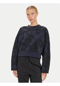 Adidas - adidas Bluza Future Icons 3-Stripes IW5297 Granatowy Loose Fit. Kolor: niebieski. Materiał: syntetyk, bawełna #1