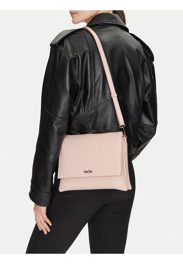 DeeZee Torebka DZE-S-010-07 Różowy. Kolor: różowy. Materiał: skórzane