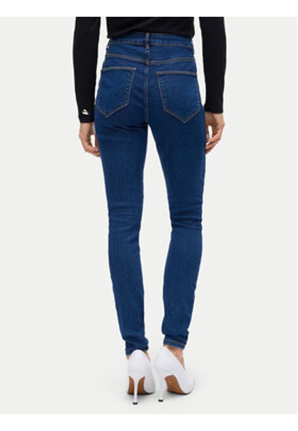 Vero Moda Jeansy Elly 10310613 Granatowy Skinny Fit. Kolor: niebieski