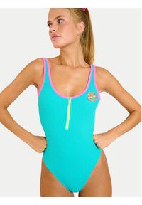 Banana Moon Strój kąpielowy Smak Popmix MFQ44 Turkusowy. Kolor: turkusowy. Materiał: syntetyk #6