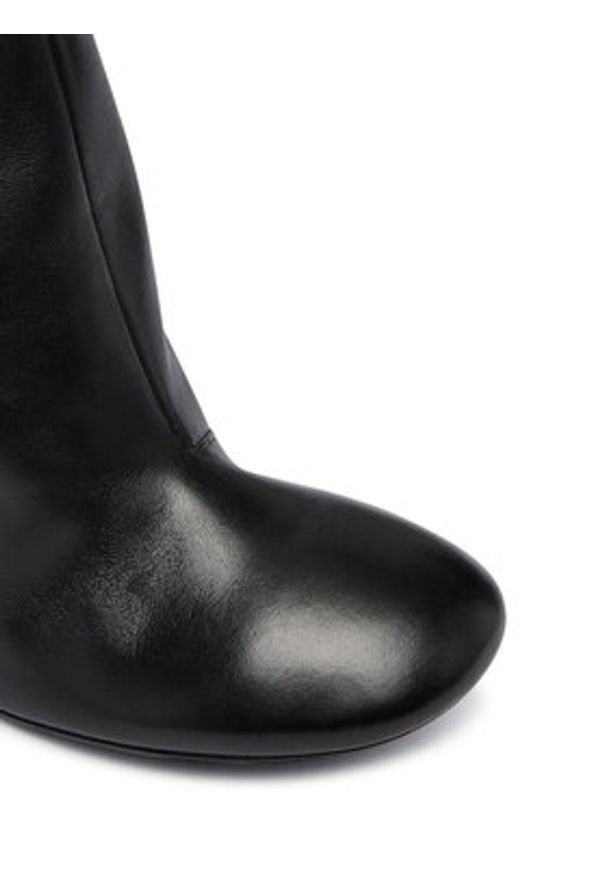 Patrizia Pepe Kozaki 2Y0035 L048 K103 Czarny. Kolor: czarny. Materiał: skóra