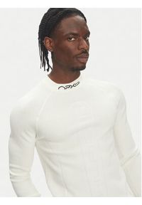 TOMMY HILFIGER - Tommy Hilfiger Longsleeve F1 Movie MW0MW41383 Biały Slim Fit. Kolor: biały. Materiał: bawełna. Długość rękawa: długi rękaw #5