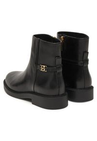 MICHAEL Michael Kors Botki 40F5MAME5L Czarny. Kolor: czarny. Materiał: skóra