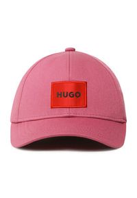 Hugo Czapka z daszkiem Men-X 50468754 Różowy. Kolor: różowy. Materiał: materiał
