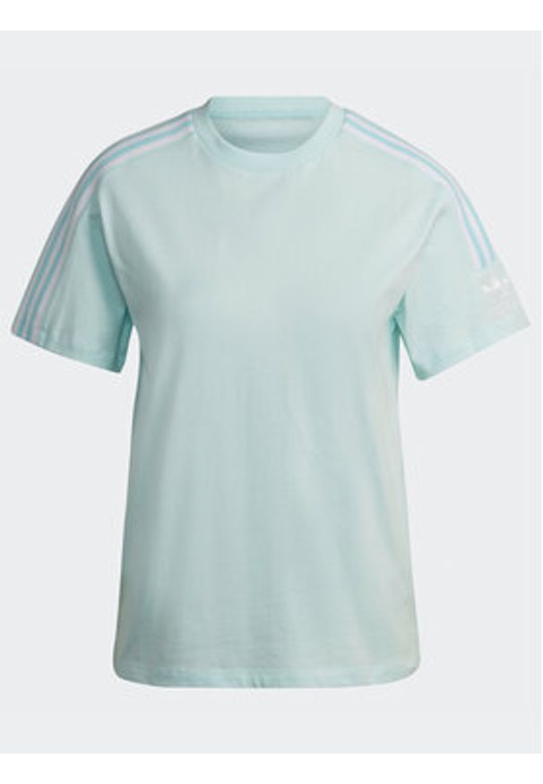 Adidas - adidas T-Shirt adicolor Classics HN5902 Błękitny Regular Fit. Kolor: niebieski. Materiał: bawełna