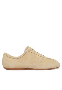 Hugo - HUGO Sneakersy Mystie 50563530 Beżowy. Kolor: beżowy. Materiał: skóra, zamsz #1