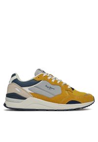 Pepe Jeans Sneakersy X20 Free PMS60010 Żółty. Kolor: żółty. Materiał: skóra #1