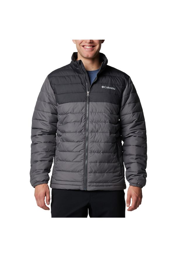 columbia - Kurtka puchowa męska Columbia Powder Lite II. Kolor: szary. Materiał: puch. Sport: turystyka piesza