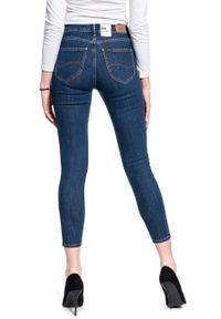 Lee - DAMSKIE SPODNIE JEANSOWE LEE Scarlett High Zip STONE TRAVIS L31BMOBJ 112107036