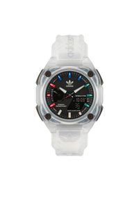 adidas Originals Zegarek City Tech One Watch AOST23057 Biały. Kolor: biały
