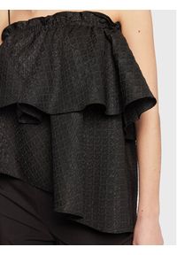 Bruuns Bazaar Bluzka Chili BBW3182 Czarny Regular Fit. Kolor: czarny. Materiał: syntetyk #2
