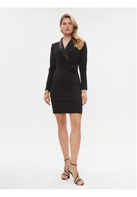 Rinascimento Sukienka koktajlowa CFC0019220002 Czarny Regular Fit. Kolor: czarny. Materiał: syntetyk. Styl: wizytowy #2