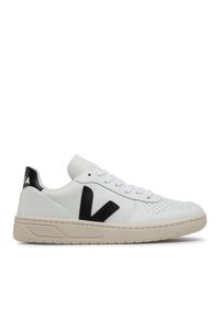 Veja Sneakersy V-10 Leather VX020005A Biały. Kolor: biały. Materiał: skóra