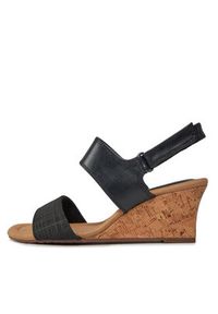 Clarks Sandały Kyarra Faye 26171237 Czarny. Kolor: czarny. Materiał: skóra #5
