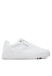 TOMMY HILFIGER - Tommy Hilfiger Sneakersy Modern Cup Knit Rwb FM0FM04942 Biały. Kolor: biały