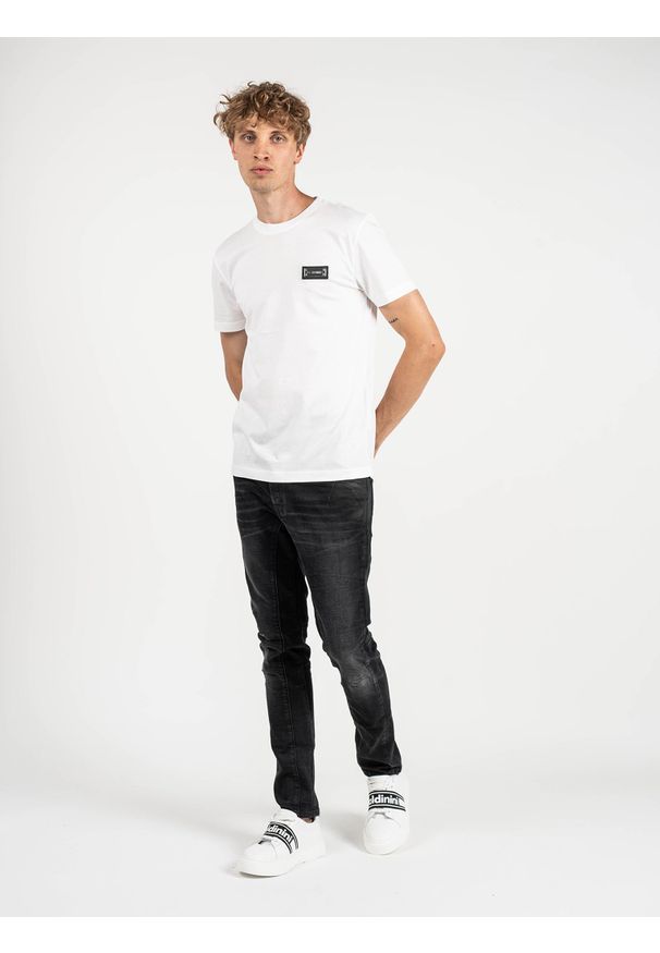 Les Hommes T-shirt | LKT100 703 | Mężczyzna | Biały. Okazja: na co dzień. Kolor: biały. Materiał: bawełna. Styl: casual