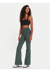 GIRLFRIEND COLLECTIVE - Girlfriend Collective Legginsy Compressive 4038 Zielony Flare Fit. Kolor: zielony. Materiał: syntetyk #8