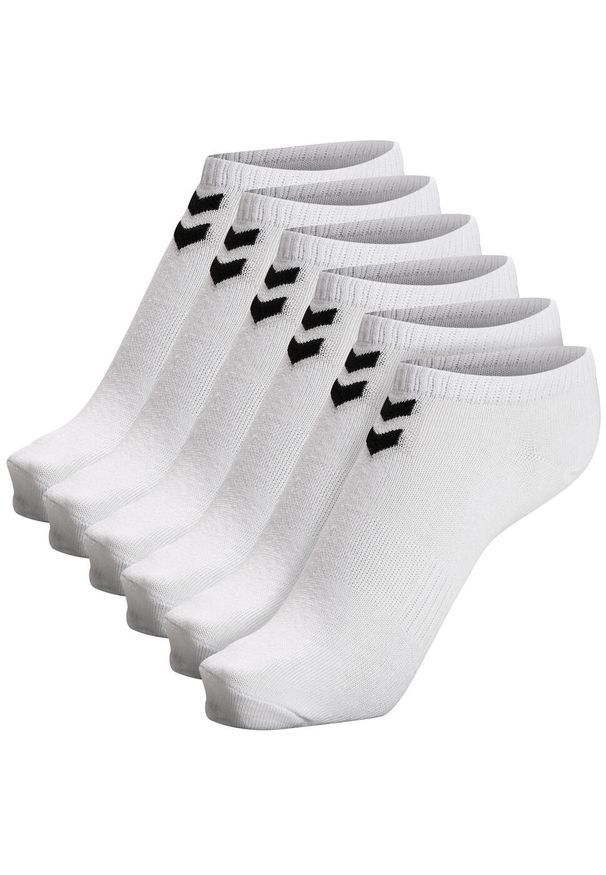 Skarpetki Hummel hmlCHEVRON 6-PACK ANKLE SOCKS uniwersalne. Kolor: biały
