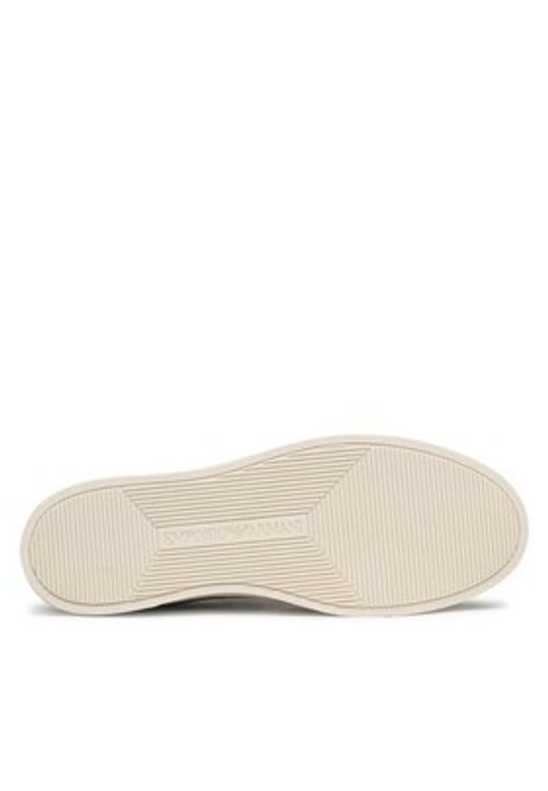 Emporio Armani Sneakersy X4X598 XF662 00285 Granatowy. Kolor: niebieski. Materiał: skóra