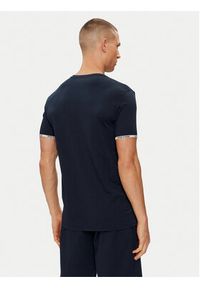 Emporio Armani Underwear T-Shirt 110853 4R755 00135 Granatowy Slim Fit. Kolor: niebieski. Materiał: bawełna