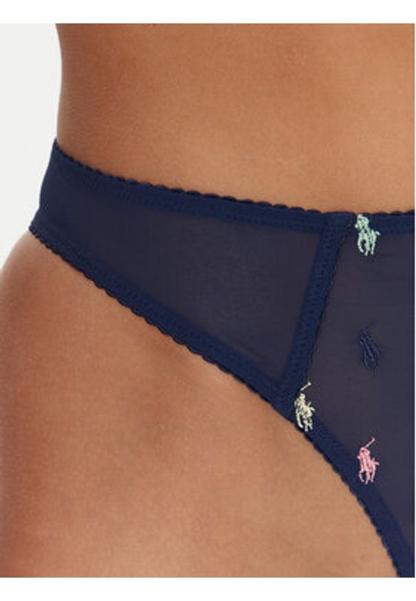 Polo Ralph Lauren Stringi 4P0177 Granatowy. Kolor: niebieski. Materiał: syntetyk