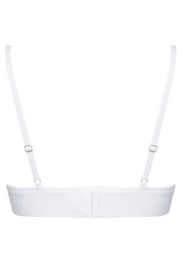 Hunkemöller Biustonosz braletka 302037 Biały. Kolor: biały. Materiał: syntetyk, bawełna