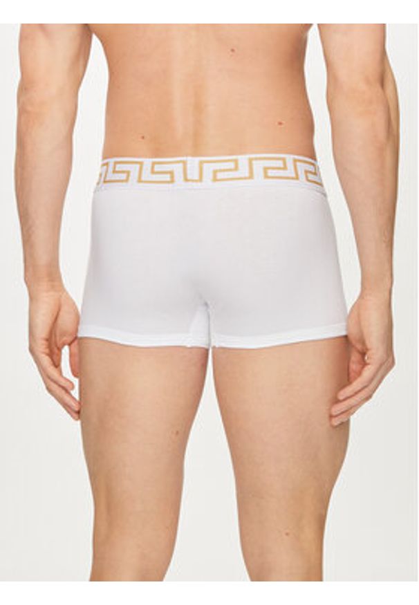 VERSACE - Versace Bokserki Greca AU10026 Biały. Kolor: biały. Materiał: bawełna