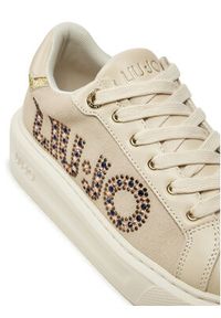Liu Jo Sneakersy Kylie 22 BF4061 PX230 Beżowy. Kolor: beżowy. Materiał: zamsz, skóra #3